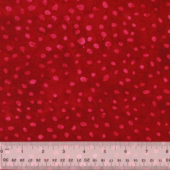 Strawberry Lane, Mottistone Dot, 745Q-6, in In Dragonfruit, By Sally Kelly, Anthology Fabrics, sold by the yard