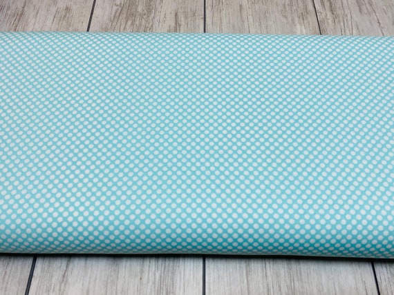 Dots & Stripes - Dot Com - Seafoam Fabric- Cotton and Steel-RJR- 2961-001- Sold by the 1/2 yard or the yard