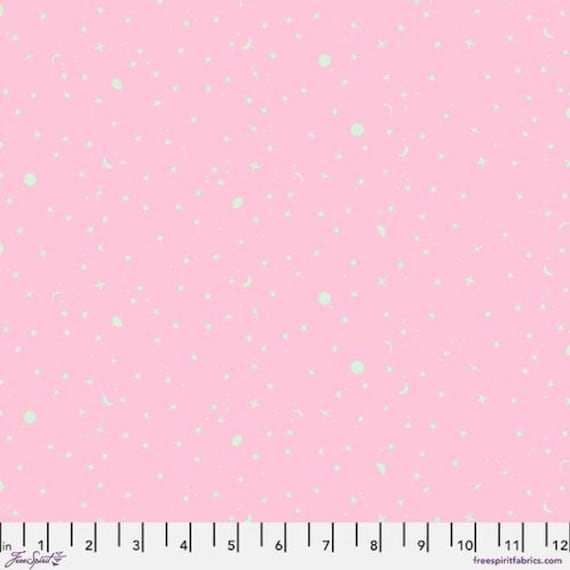Space Sprinkles, in Piglet, Tula Pink, True Colors, 100% cotton, sold by the yard