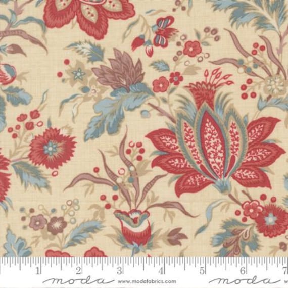 Fleur De Paris, in  Pearl, By French General, 13990 11,  Moda, sold by the yard