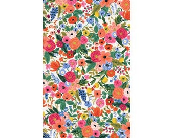 Wildwood - Petite Garden Party - Cream Fabric- RP104-CR1 - Rifle Paper Co- Cotton and Steel- RJR- sold by the 1/2 yard or the yard
