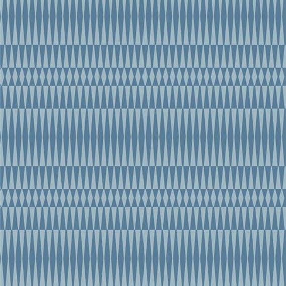 Purr Parade, Carnival stripe Sky, Designed by AGF Studio, sold by the yard