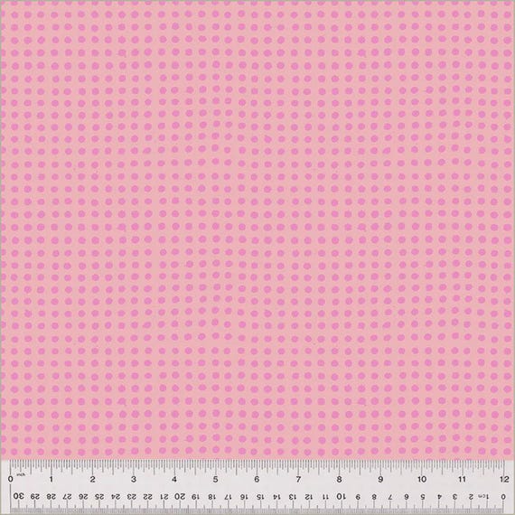 Ruby + Bee Blenders, Heather Ross, Dots, Vervain/Posy, 54417-33, Windham Fabrics, sold by the yard.