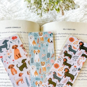 Cute Dogs Bookmark Collection | Dog Bookmark | Bookworm Gift | Gift for Reader | Gift for Book Lover | Gift for Dog Lover