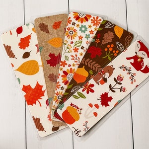 Maple Autumn Fall Bookmarks