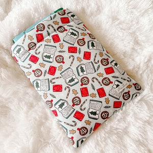 Bookmas Christmas Book Sleeve | Christmas Book Sleeve | Book Cover | Book Protector