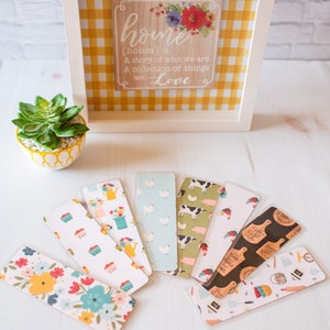 Farmhouse Bookmarks | Farm Bookmark | Chicken Bookmark | Animals Boomarks | Pets Bookmark | Country Bookmark