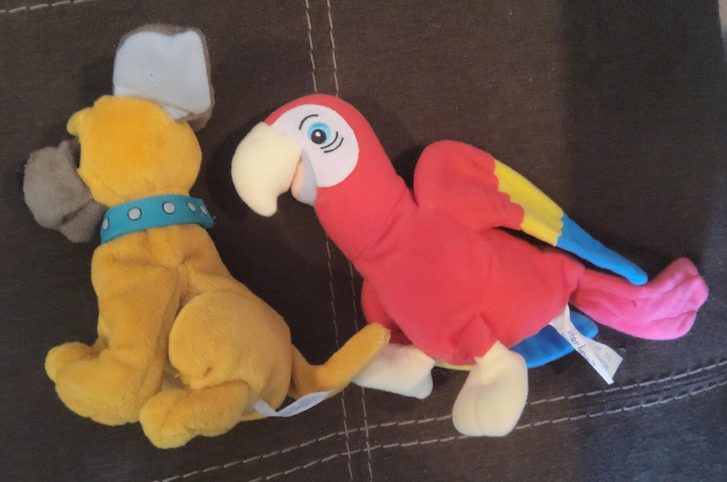Clearance! Mattel Disney Waddlesworth \u0026 Drooler Star Beans Parrot Plush  Toys From the Movie 102 Dalmatians! Please Read Info?! - Etsy, image size:2346x1555