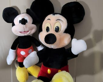 Vintage Mickey Mouse Plush Lot! Please read info?!