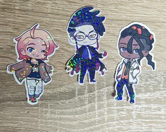 Poketrainers Z-A Stickers