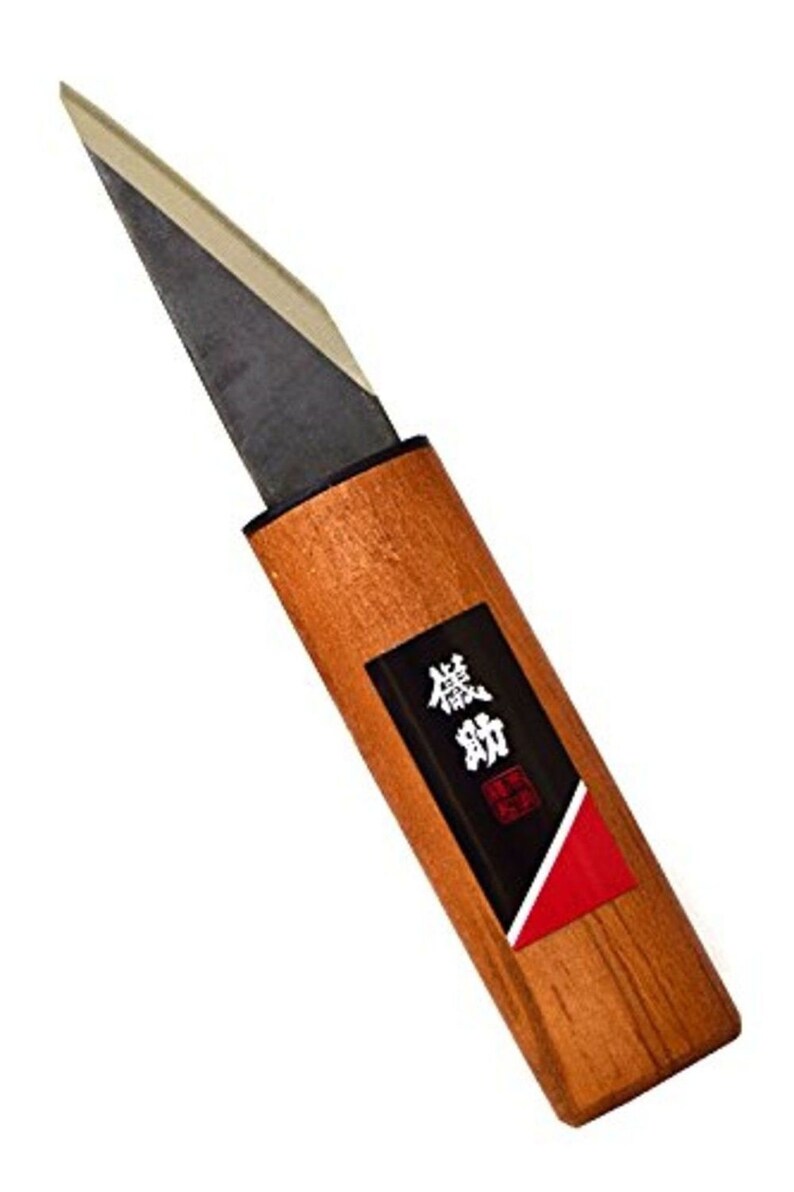 Gisuke Japanese Kiridashi Craft Pocket Knife Wooden Handle Etsy