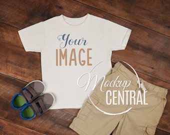 Blank White Youth Boy S T Shirt Apparel Mockup Fashion Design Styled Stock Photography Flat Mock Up Shirt Top View Wood Background Jpg 3d Wall Logo Mockup