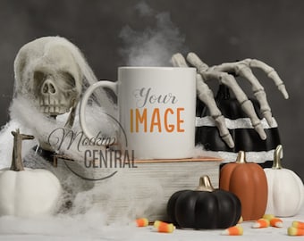 Download Spooky Mug Mockup Etsy