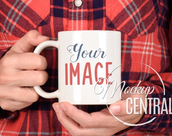 Blank White Coffee Glass Cup Mockup Outdoor Rustic