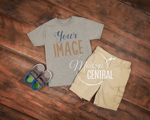 Download Free Blank Gray Youth Boys T Shirt Apparel Mockup Fashion Design Psd Free Packaging Mockups Creativebooster Creator Of Free Psd Mockup Templates PSD Mockup Templates