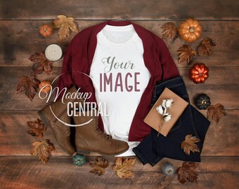 Download Fall Shirt Mockup Etsy