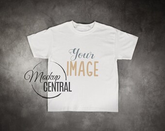 Download Free Blank White T Shirt Apparel Mockup Fashion Design Styled Stock Photography Flat Mock Up Shirt Top View On Chalk Background Jpg Download Mockups Templates PSD Mockup Template