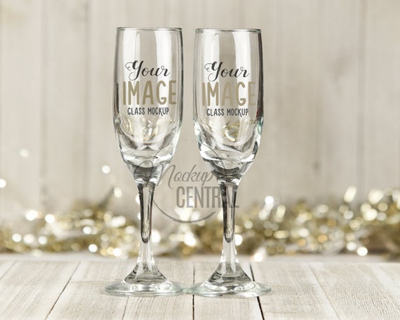 Download Clear Blank Wedding Party Tall Wine Glass Mockup Beer Bottle Psd Mockup Template Free3 PSD Mockup Templates