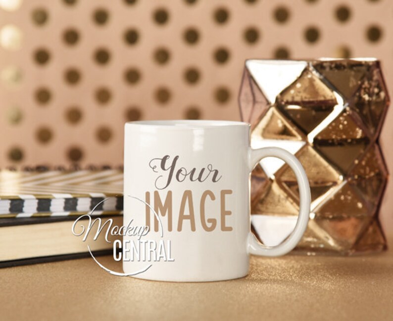 Download Blank White Coffee Glass Cup Mockup Styled Stock Photography | Etsy