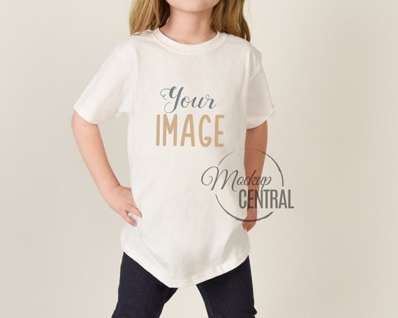 Download Blank Child T Shirt Apparel Mockup Fashion Design Styled Etsy