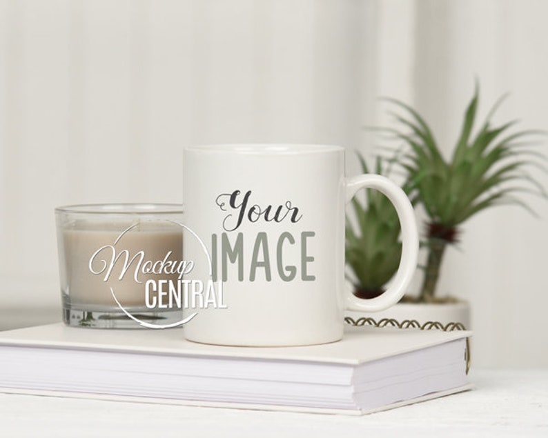 Download Coffee Glass Cup Mockup on Table Styled Stock Photography | Etsy
