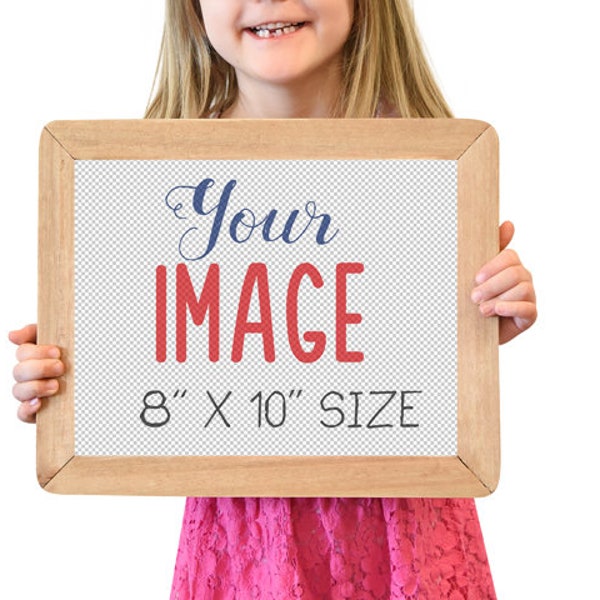 Child Blank School Sign Mockup, Chalkboard School Design for Kids, Empty Frame Stock Photography, Graphic Mockup Photo, Digital JPG Download