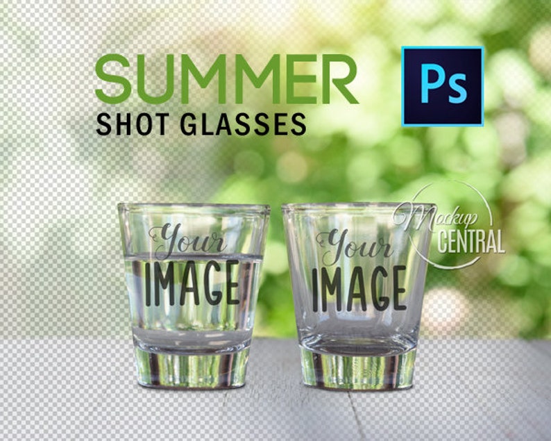 Download Alcohol Shot Glass Cups Mockup Photo Styled Stock Photography | Etsy