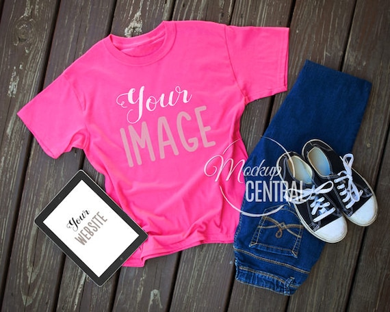 Download Blank Pink T-Shirt Top Apparel Mockup Fashion Design ...