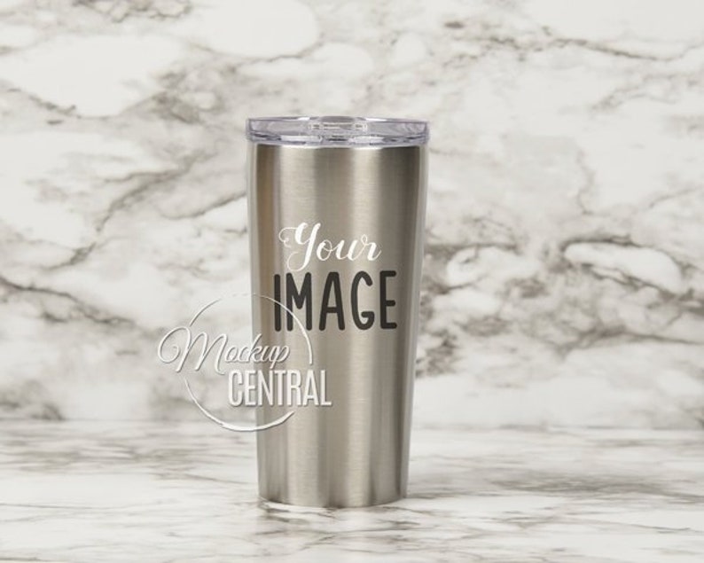 Download Blank Stainless Steel Insulated Tumbler Cup Mockup Stock ...