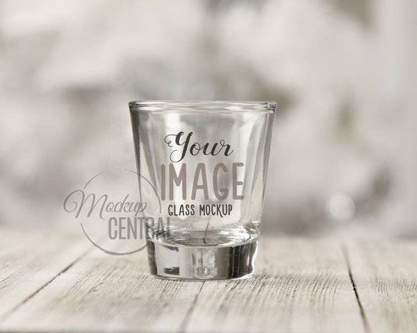 Download Blank Glass Shot Glass Mockup Template Styled Stock Etsy