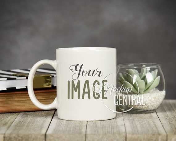 Download Blank White Coffee Glass Cup Mockup Styled Stock Photography Etsy