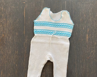 Vintage Baby Rumper | 80s Baby Clothing |