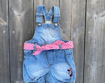 Disney Denim Baby Overall | Minnie Mouse Overall