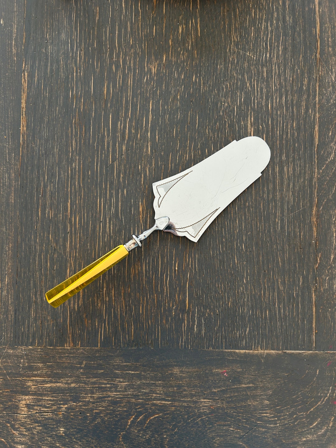 Art Deco Bakelite Cake Cutter / Knife Vintage Cake Server Vintage Cake