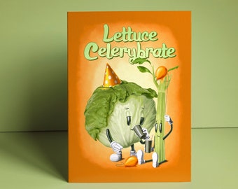 Vegan Birthday Card