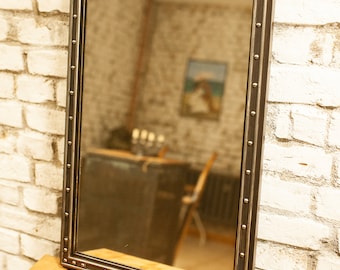 SPIEGEL WALL MIRROR FRAME MIRROR Industrial Design Vintage Mirror Frame Hairdressing Mirror rivet rivet