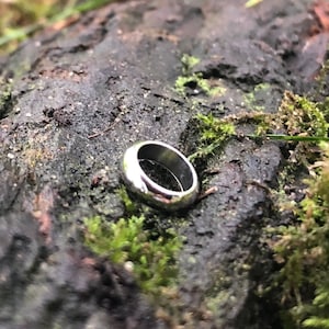 Smooth Silver Stainless Steel Smart Dreadlock Beads