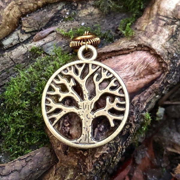 Tree Of Life Dreadlock Bead, Dread Beads, Dreadlock Accesories, Loc Jewelry, Viking Hair Beads, Tree Loc Jewelry