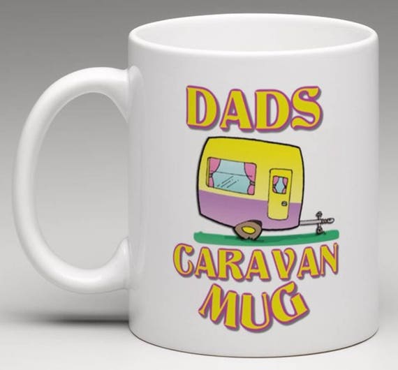 dads caravan mug