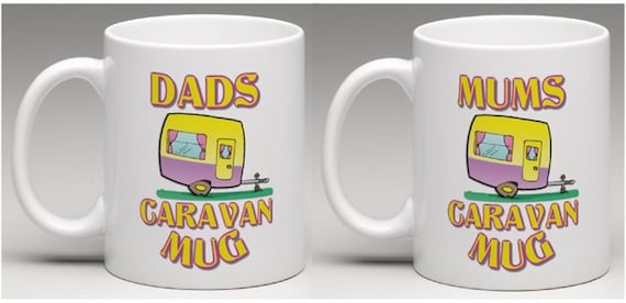 dads caravan mug