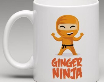 Mug Ginger Ninja  -  Novelty Mug