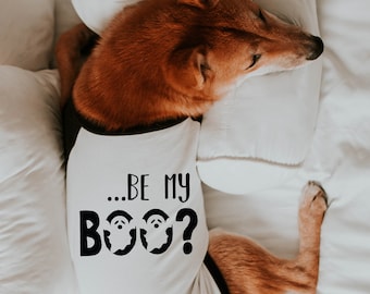 Be My Boo? Halloween Dog Shirt