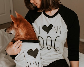 I love my dog sweatshirt best sale