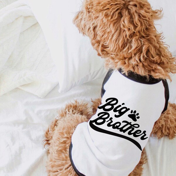 Big Sister Dog Shirt Etsy