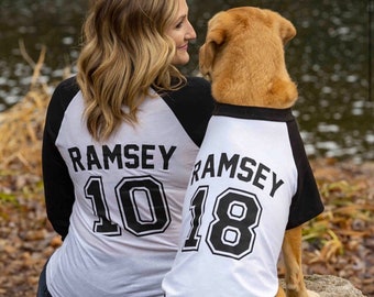 dog baseball jerseys personalized