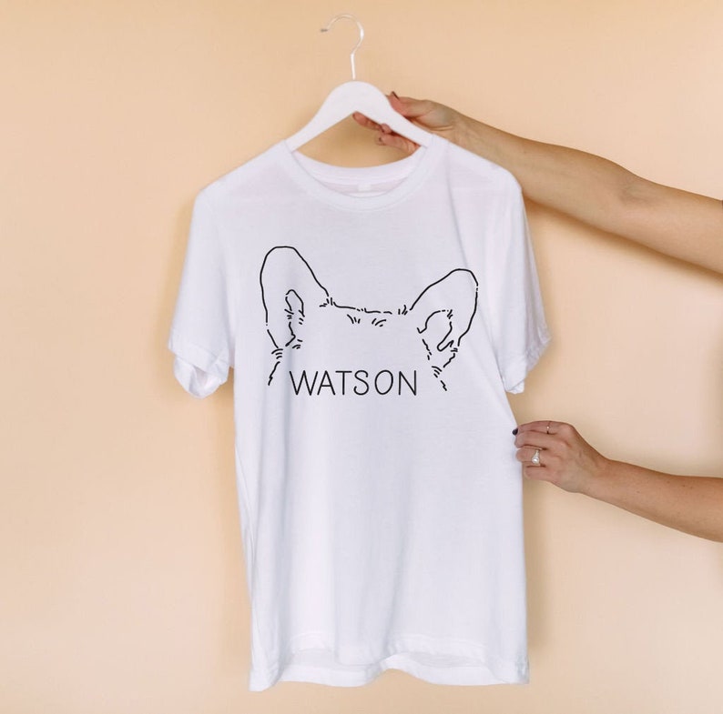 Benutzerdefinierte Hund Ohren Umriss Tattoo inspiriert t Etsy