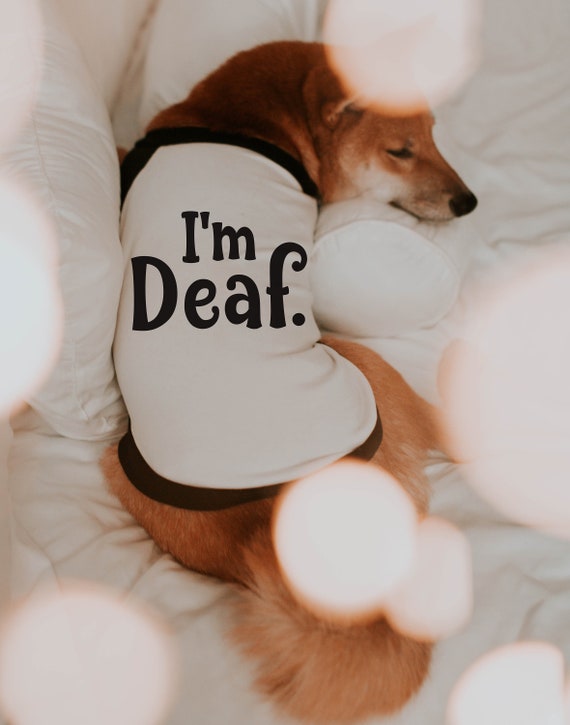 Deaf top dog shirt
