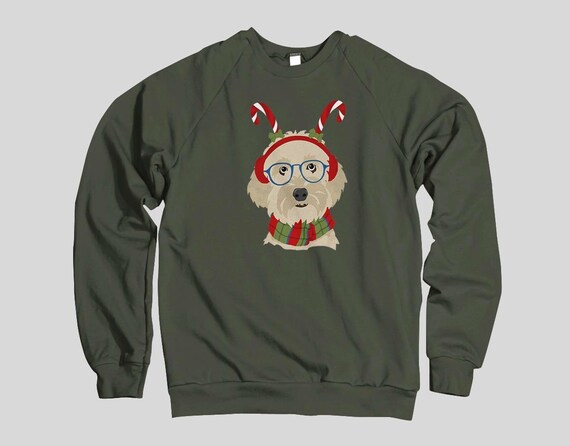 labradoodle christmas sweater
