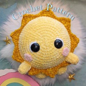 Ray of Sunshine Plushie Crochet Pattern
