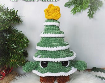 MOTIF AU CROCHET, modèle au crochet sapin de Noël Christophe, sapin de Noël Amigurumi, motif au crochet de Noël, Amigurumi de Noël